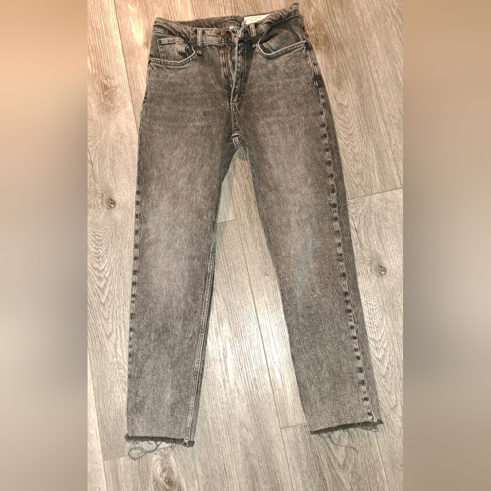 rag & bone wren Gray Straight Leg Jeans